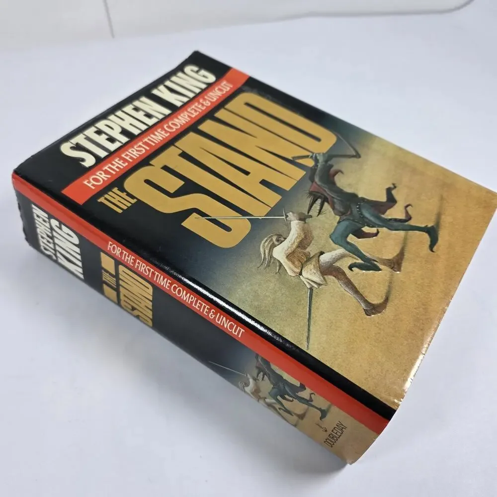 Stephen King THE STAND COMPLETE & UNCUT Doubleday 1st Edition 1st Printing 1990